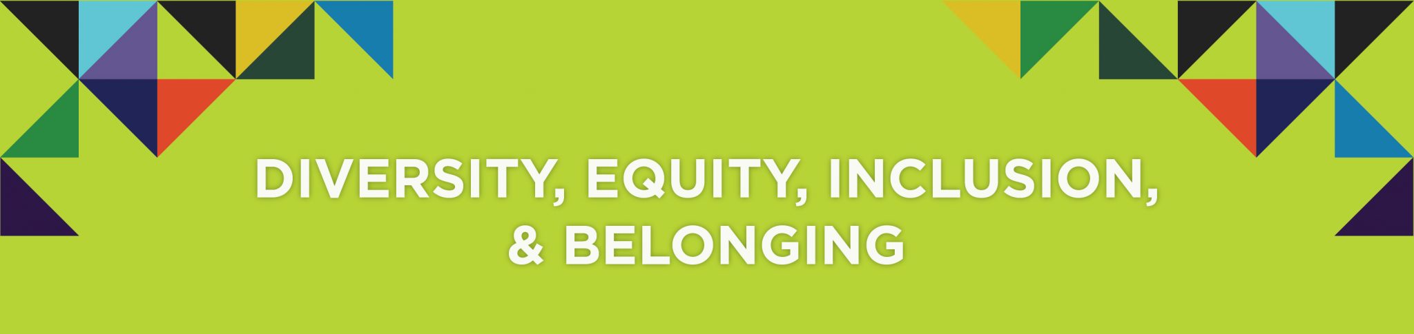 Diversity, equity, inclusion and belonging