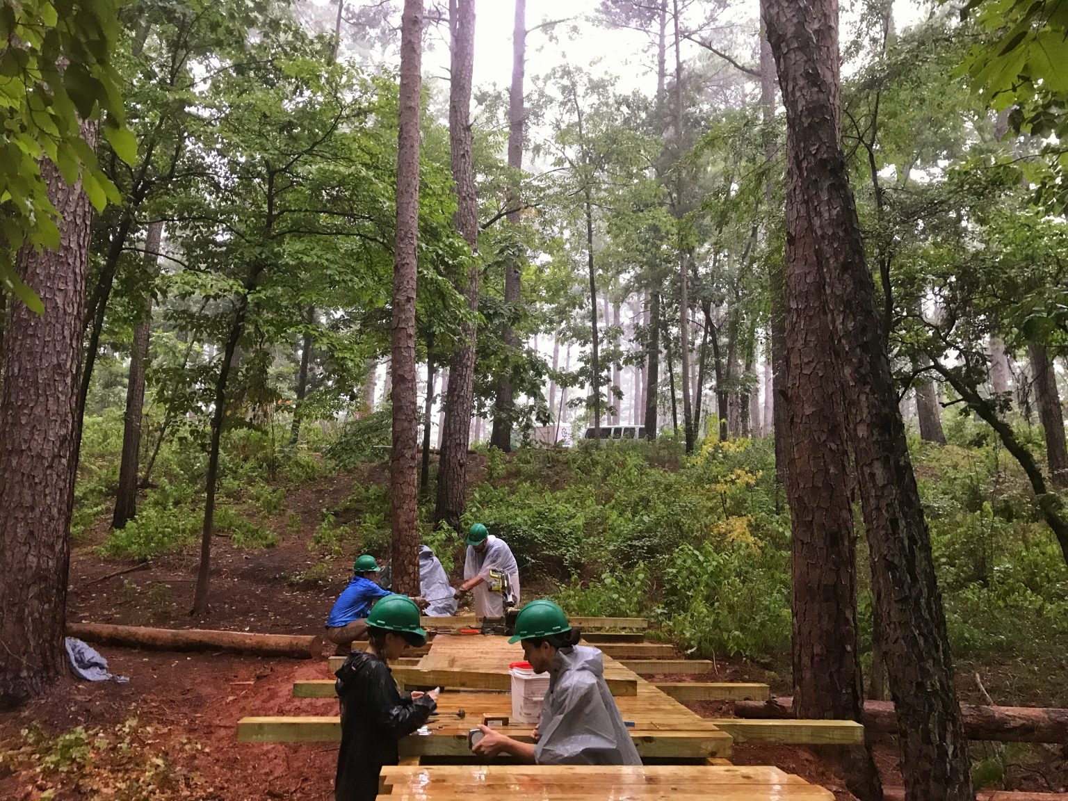 TXCC Story Hitch at Tyler State Park American Youthworks