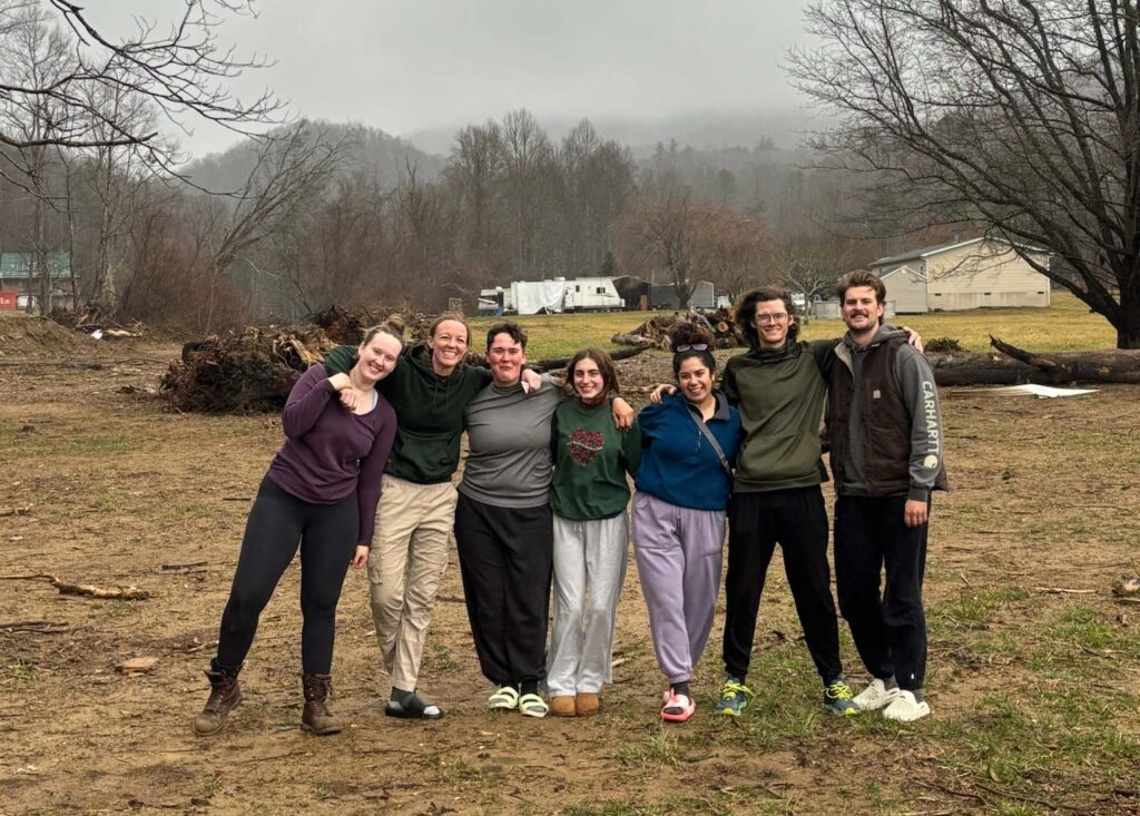 Chandler and crew members