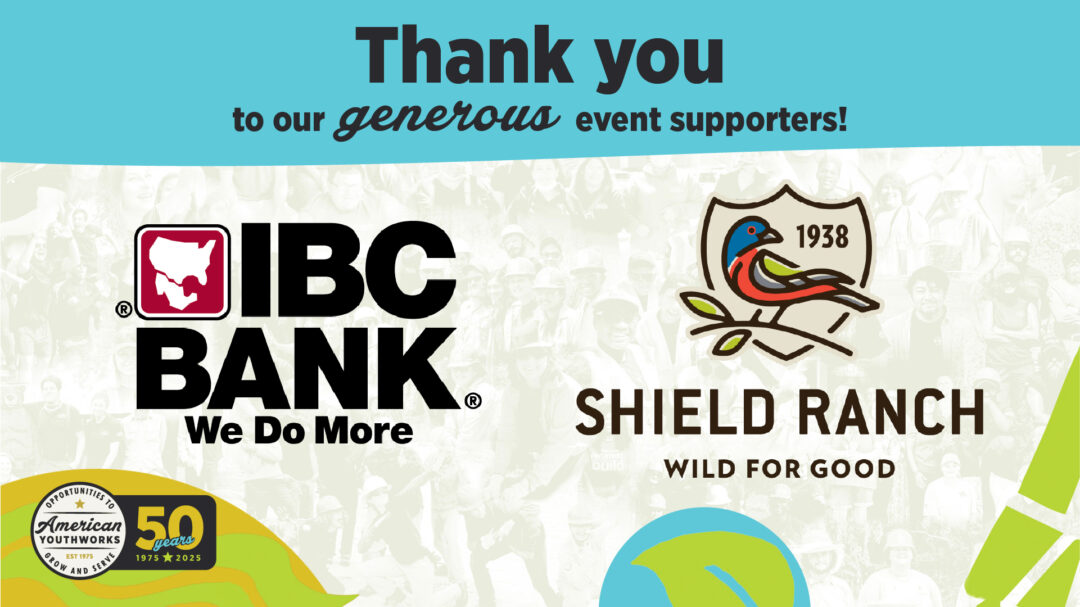 Thank you to our generous event supporters, IBC Bank and Shield Ranch